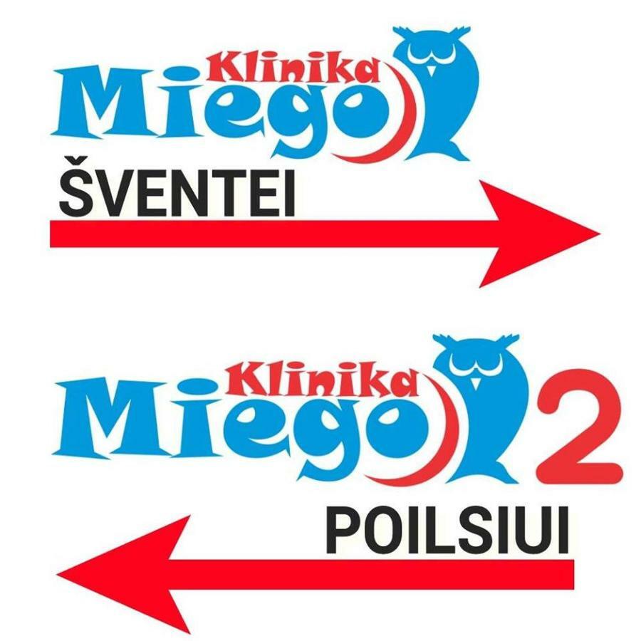 Miego Klinika 2 -Poilsiui Be Triuksmo Visa Para Kelme Exterior foto